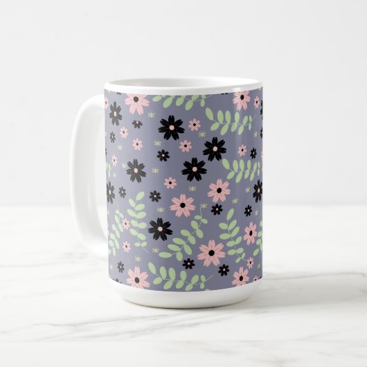 Kirschmuster Kaffeetasse (Vorderseite Links)