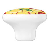 Kirschmuster Keramikknauf (Seitenansicht)