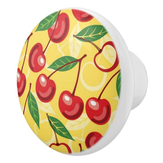 Kirschmuster Keramikknauf (Rechts)