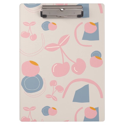 Kirschmuster Klemmbrett (Vorderseite)