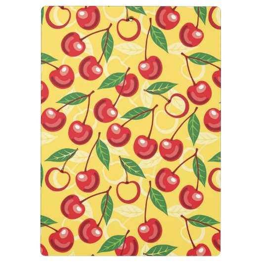 Kirschmuster Klemmbrett (Rückseite)