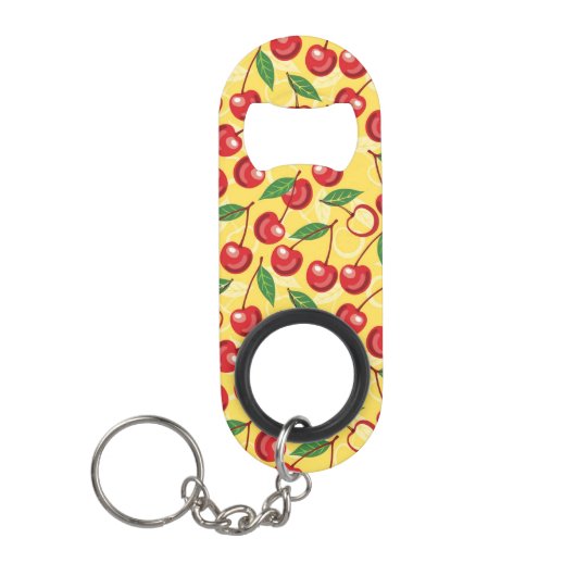 Kirschmuster Mini Flaschenöffner (Vorderseite)