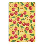 Kirschmuster Mini Klemmbrett (Rückseite)