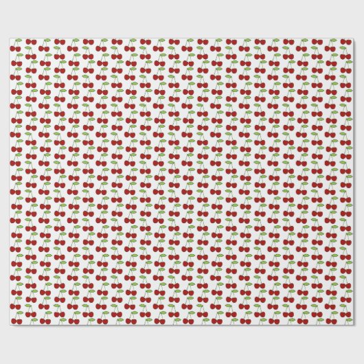 Kirschmuster-Packpapier Geschenkpapier (Flach)