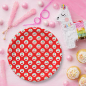 Kirschmuster – Retro-Frucht-Geschenk & Deko Pappteller (Party)