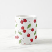 Kirschmuster rot kaffeetasse (Mittel)