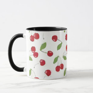 Kirschmuster rot tasse
