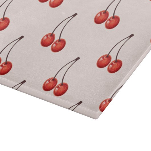 Kirschmuster-Schneidebrett Schneidebrett (Ecke)