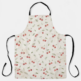 Kirschmuster Vintage Botanisches Apron Schürze