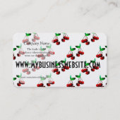Kirschmuster Visitenkarte (Vorderseite)