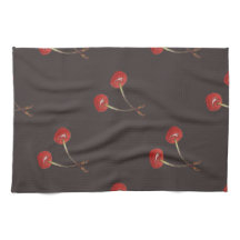 Kirschpaar-Muster (dunkle Schokolade)