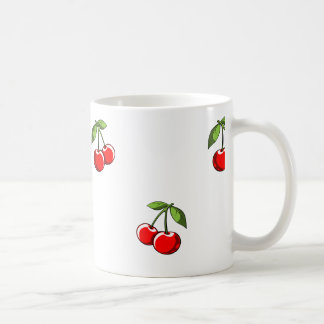 Kirschpaar-Muster Kaffeetasse