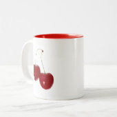 Kirschpaar Zweifarbige Tasse (Vorderseite Links)