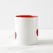 Kirschpaar Zweifarbige Tasse (Mittel)