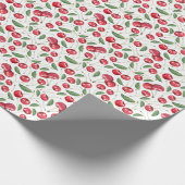 Kirschpapier Geschenkpapier (Ecke)