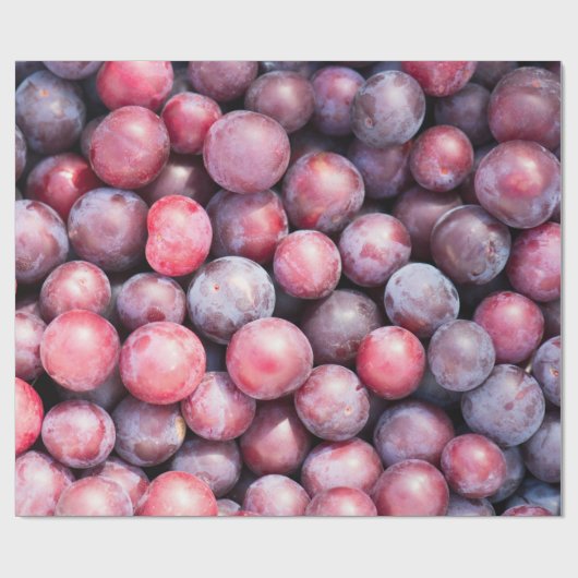 Kirschpflaumenuntergrund Geschenkpapier (Flach)