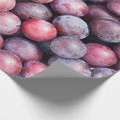 Kirschpflaumenuntergrund Geschenkpapier (Ecke)