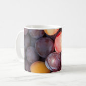 Kirschpflaumenuntergrund Kaffeetasse (Vorderseite Links)