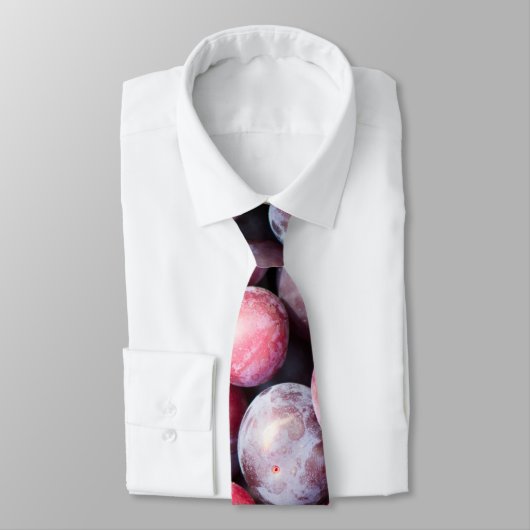Kirschpflaumenuntergrund Krawatte (Gebunden)