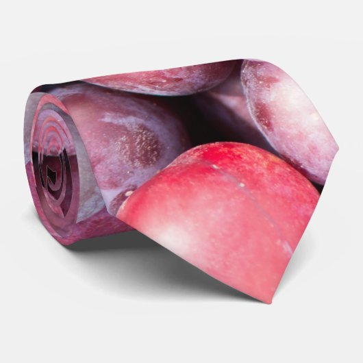 Kirschpflaumenuntergrund Krawatte (Gerollt)