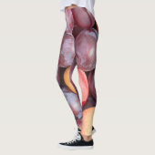 Kirschpflaumenuntergrund Leggings (Links)