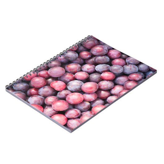 Kirschpflaumenuntergrund Notizblock (Linke Seite)