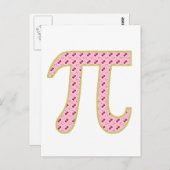 Kirschpi (Kuchen) Postkarte (Vorne/Hinten)