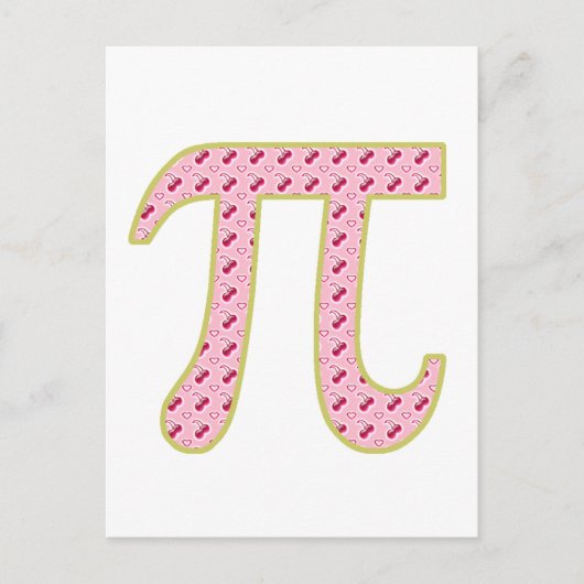 Kirschpi (Kuchen) Postkarte (Vorderseite)