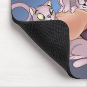 Kirschpinup-Mausunterlage Mousepad (Ecke)