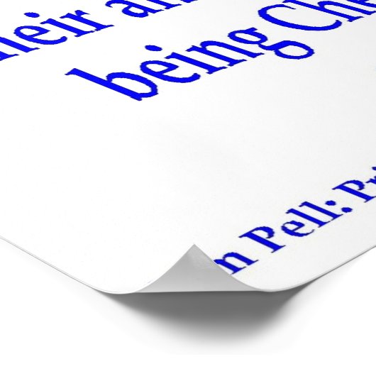 Kirschposter Poster (Ecke)