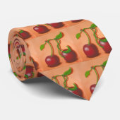 "Kirschpus " Krawatte (Gerollt)