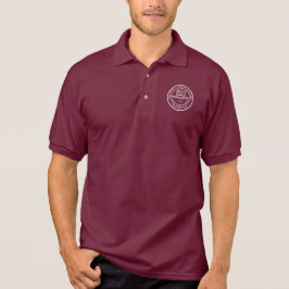 Kirschrasen-Schulpolo-Shirt - sortieren Sie Polo Shirt