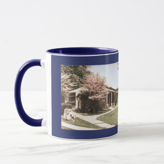 Kirschrasen-SchulSiegel-Tasse Tasse (Links)