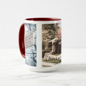 Kirschrasen-SchulTasse mit Fotos Tasse (Vorderseite Links)