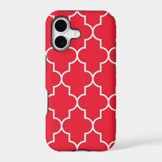 Kirschrot Quatrefoil