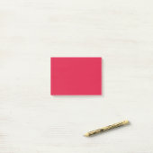 Kirschrote Post-it-Notizen – Anpassbar Post-it Klebezettel (Auf Schreibtisch)