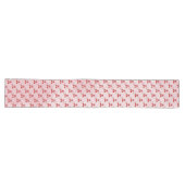 Kirschroter langer Tischläufer (Horizontal)