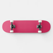 Kirschrotes Skateboard mit modernem, schlankem Des (Horizontal)