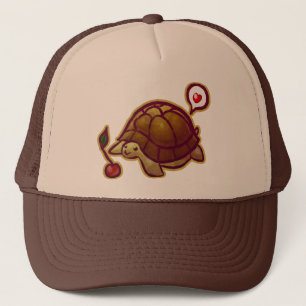 Kirschschildkröte-Fernlastfahrer-Hut Truckerkappe