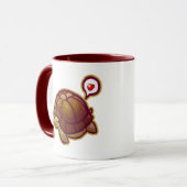 Kirschschildkröte Tasse (Vorderseite Links)
