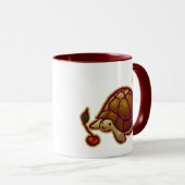 Kirschschildkröte Tasse (VorderseiteRechts)