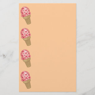 KirschSchokoladensplitter-Briefpapier Briefpapier