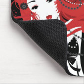 Kirschschuß Mousepad (Ecke)