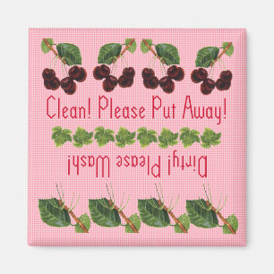 Kirschspülmaschinenmagnet Magnet