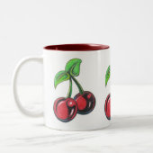 KirschTasse Zweifarbige Tasse (Links)