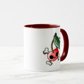 Kirschtätowierungs-Tasse Tasse (VorderseiteRechts)