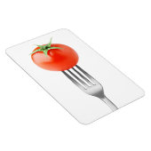 Kirschtomate auf einer Gabel Magnet (Rechte Seite)