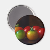 Kirschtomatos Magnet (Vorderseite/Rückseite)