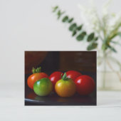 Kirschtomatos Postkarte (Stehend Vorderseite)