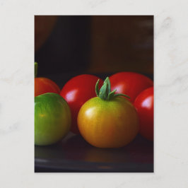 Kirschtomatos Postkarte
